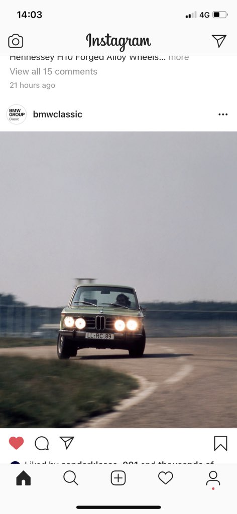 BMW Classic has just posted this on Instagram. Made me smile. What a shot!