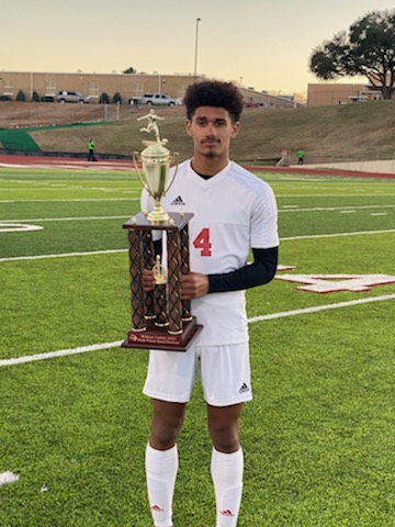 TrayveonEpps's tweet photo. Yea...I Play alittle Varsity Soccer too 😁⚽🏈 Won 1st Place in the Palestine Tournament this weekend. 💪 #DualSportThreat #KilgoreSoccer #AllStateForward https://t.co/B7pa86mxGp