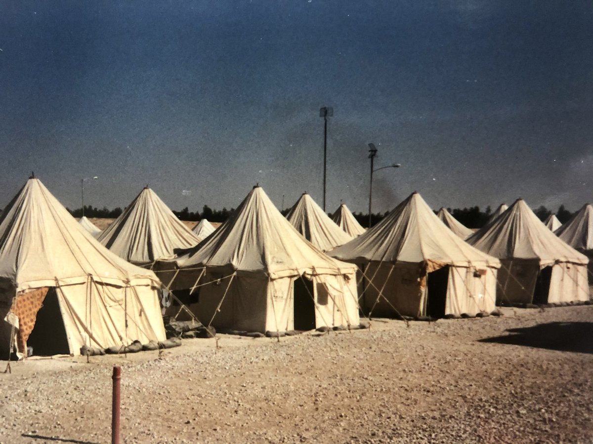 30 years ago today our <a href="/ABC7Chicago/">ABC 7 Chicago</a> team was wearing masks for a different reason: sandstorms in Saudi Arabia and Kuwait as the first Gulf War started.