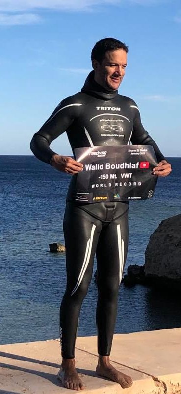 WORLD RECORD in Variable Weights from Walid Boudhiaf.
150 m !