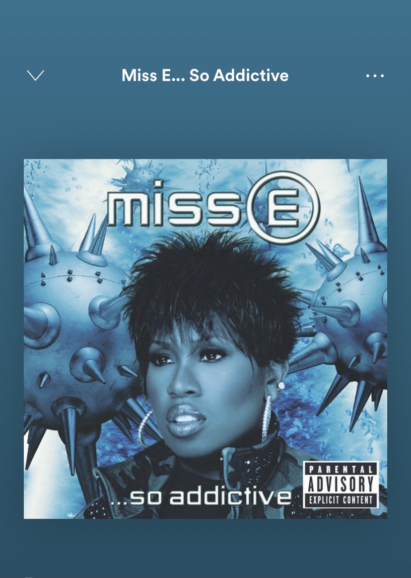 “So Addictive” is STILL.... so addictive 🤷🏽‍♀️ TIMELESS!!! An album still on repeat for me after all these years! <a href="/MissyElliott/">Missy Elliott</a> is genius 😍