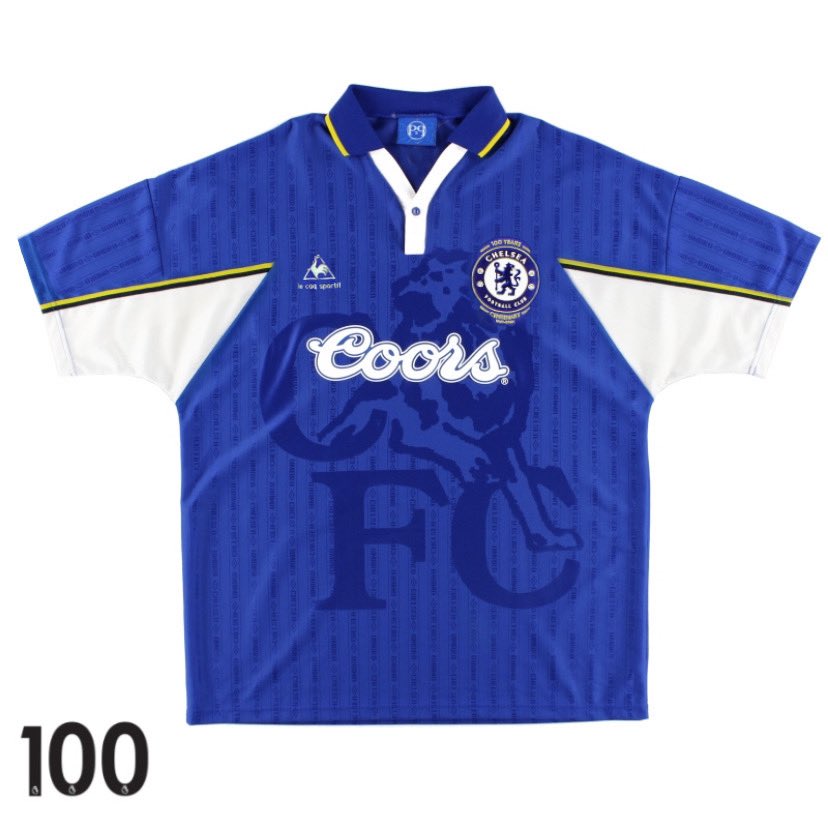 PxPShirts's tweet photo. *INSTAGRAM SPECIAL*
๐ฏ: 100th post special!
Chelsea #KitCombo!
-
#football #footballshirts #retro #retrofootball #footballnostalgia #classicfootballshirts #classicfootball #fantasyfootball #footballshirt #retrochelsea #chelseafc #cfc #epl #premierleague #90sfootball https://t.co/arc2MPDqoi