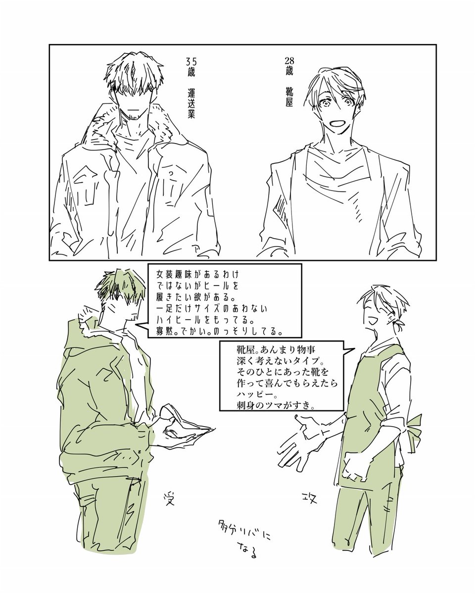 これはただの描きたい創作BL 