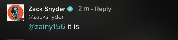 You already know  #ZackSnydersJusticeLeague