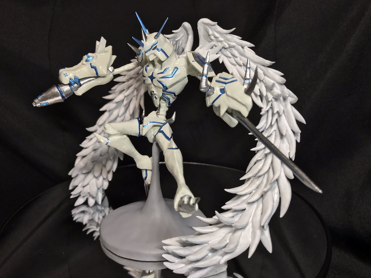 おりん 石粉粘土でオメガモンマーシフルモード作りました٩ W و デジモンリアライズで一目惚れして作ってしまいました 白オメガはちょうかっこいい Shodoフィギュアより大きめです オメガモン デジモン 自作フィギュア フルスクラッチ 石粉粘土 おりん 石粉粘土でオメガモンマーシフルモード作りました٩ W و デジモンリアライズで一目惚れして作ってしまいました 白オメガはちょうかっこいい Shodoフィギュアより大きめです オメガモン デジモン 自作フィギュア フルスクラッチ 石粉粘土