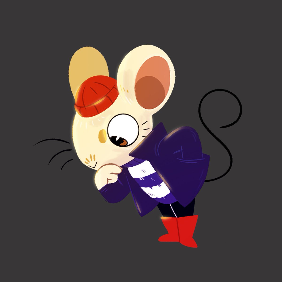 ocean_mouse's tweet photo. Contemplating between going out on an adventure or staying home and making pancakes.
.
.
.
#oceanmouse #oceanmousestudio #oceanexplorer #indiegame #indiestudio #indiedev #characterdesign #mascot #mouse #sailor #sailormouse #conceptart #toronto #animationart #animation https://t.co/OSZ0n2kY5f