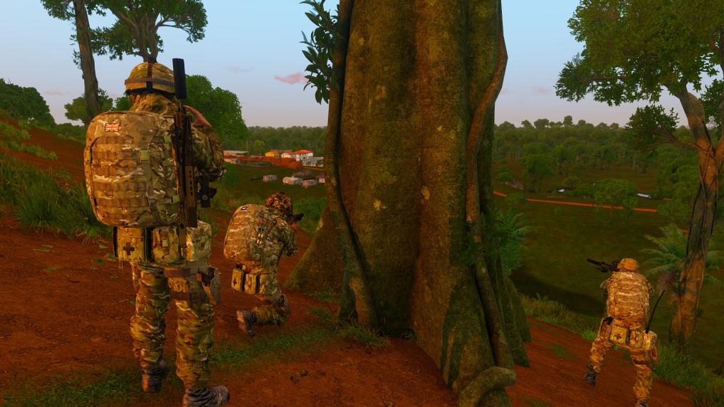 Door to door, building to building! 🏘️

Close quarters combat is just as important to practice as any other.
#Arma3 
Join RAR to work as a team to overcome any obstacle in your way!
#Milsim
discord.gg/zqzQuqQ