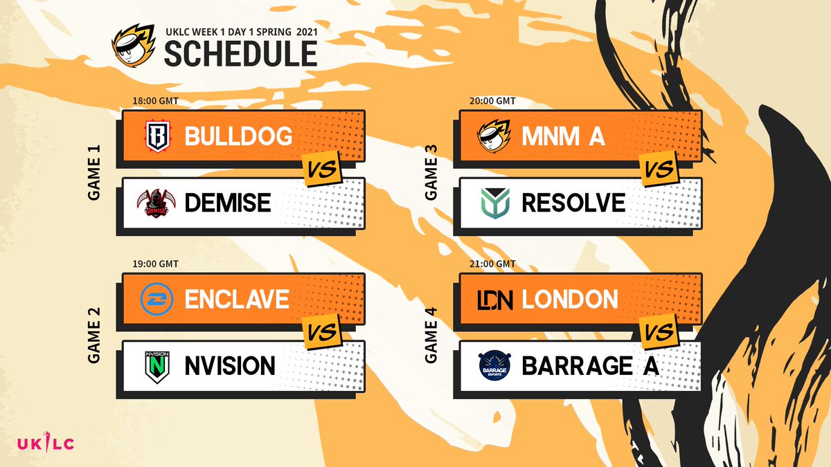 #UKLC SPRING 2021 STARTS TODAY 🔥

🖥️twitch.tv/nlclol
📺bbc.in/35GBf4M