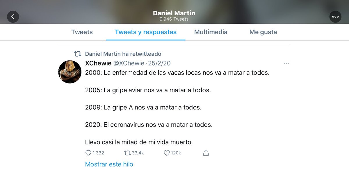 Satrap69's tweet photo. @danimartin82 no solo eres un pajillero cobarde, en febrero y marzo eras un jovial sologripista que hacía chistes con el coronavirus...simpático  este basurero disfrazado de médico hipster... https://t.co/iS5tuEtZtP