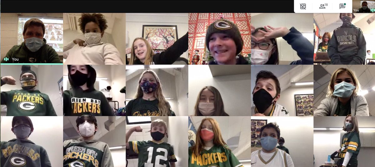 Learning from near, or learning from far, we'll yell "Go Pack Go!" from wherever we are!  Great win <a href="/packers/">Green Bay Packers</a> Your fans @LifeAtUSM are rooting for you! #GreenBayPackers