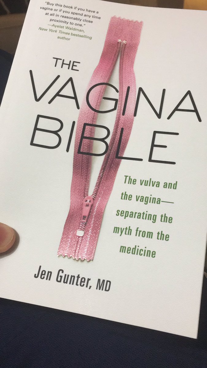 stuboo's tweet photo. Finally getting around to reading @DrJenGunter’s The Vagina Bible. 

Three chapters in and I can tell you it should be required reading for every #MS4 who is about to match #ObGyn (or any specialty that does Women’s health, really). 

#fantastic #MedStudentTwitter https://t.co/c92NC9h1K3