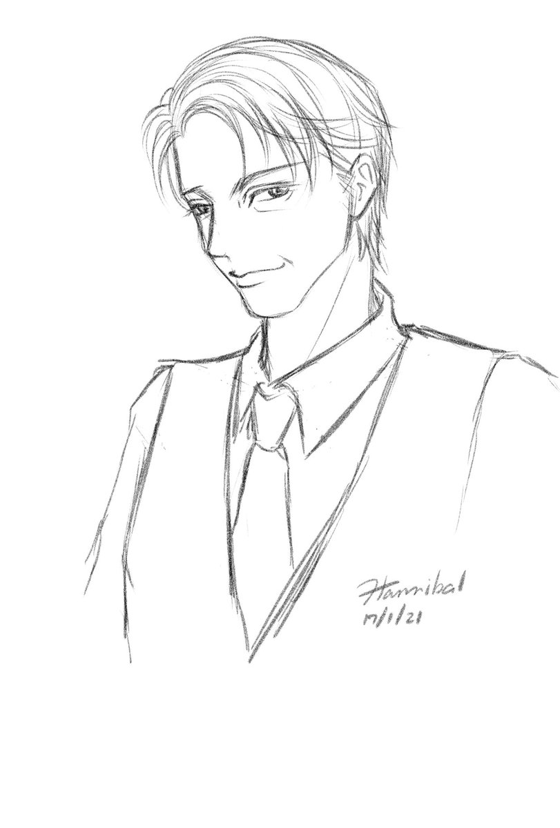 KuboHakuro's tweet photo. My first Hannibal fan art.
No, this is my FIRST actors fan art that I never draw before.
I only draw manga in my life. I never think about TV show fan art.
Thanks for Hannigram, Fannibal Family for inspiration.
#hannibal #Hannigram #SaveHannibal https://t.co/GBtuUFkKY1