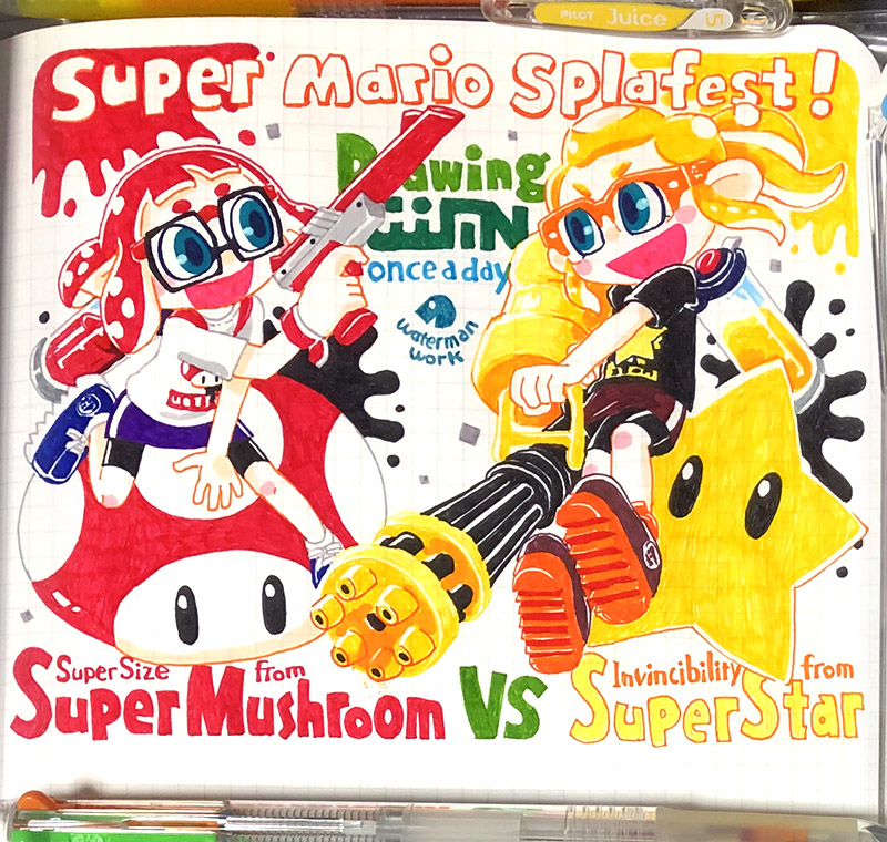 Twoucan しみずとしやす Watermanwork