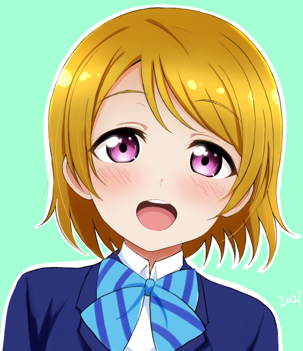 小泉花陽 「改めてかよちんお誕生日おめでとう‼️??
 #小泉花陽生誕祭2021 」|新川のイラスト