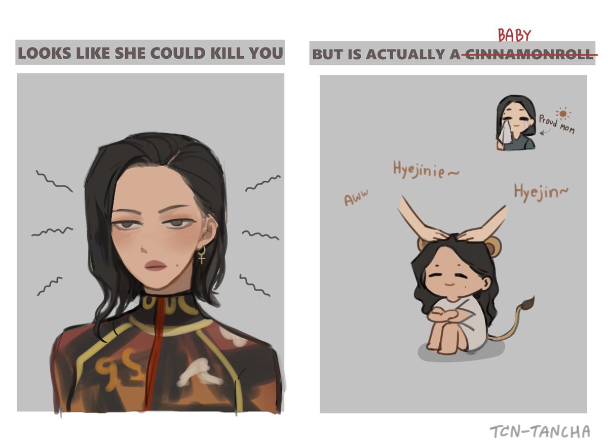 TCN_tancha's tweet photo. MAMAMOO Cinnamon roll meme  #MAMAMOO #mamamoofanart https://t.co/FG4hZmXvaL
