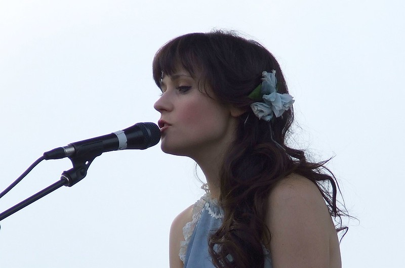 Happy birthday Zooey Deschanel of  (photo: Lee Burchfield  