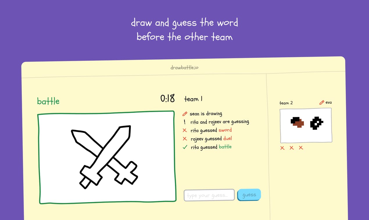 Sketch W Friends - Draw & Guess Game