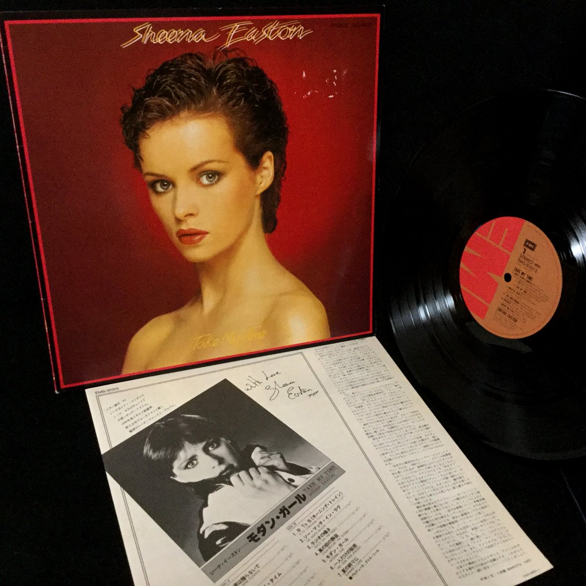 youcharist's tweet photo. 40th ANNIVERSARY!!!!!!!!!!!!!!!!!!!!!!!!!!!!!!!!!!!!!!!

SHEENA EASTON / Take My Time [January 18th, 1981 wiki / 1981 JAPAN]

#SHEENAEASTON #TakeMyTime #モダンガール
#EMI
#ChristopherNeil https://t.co/ODlEj3gMr4