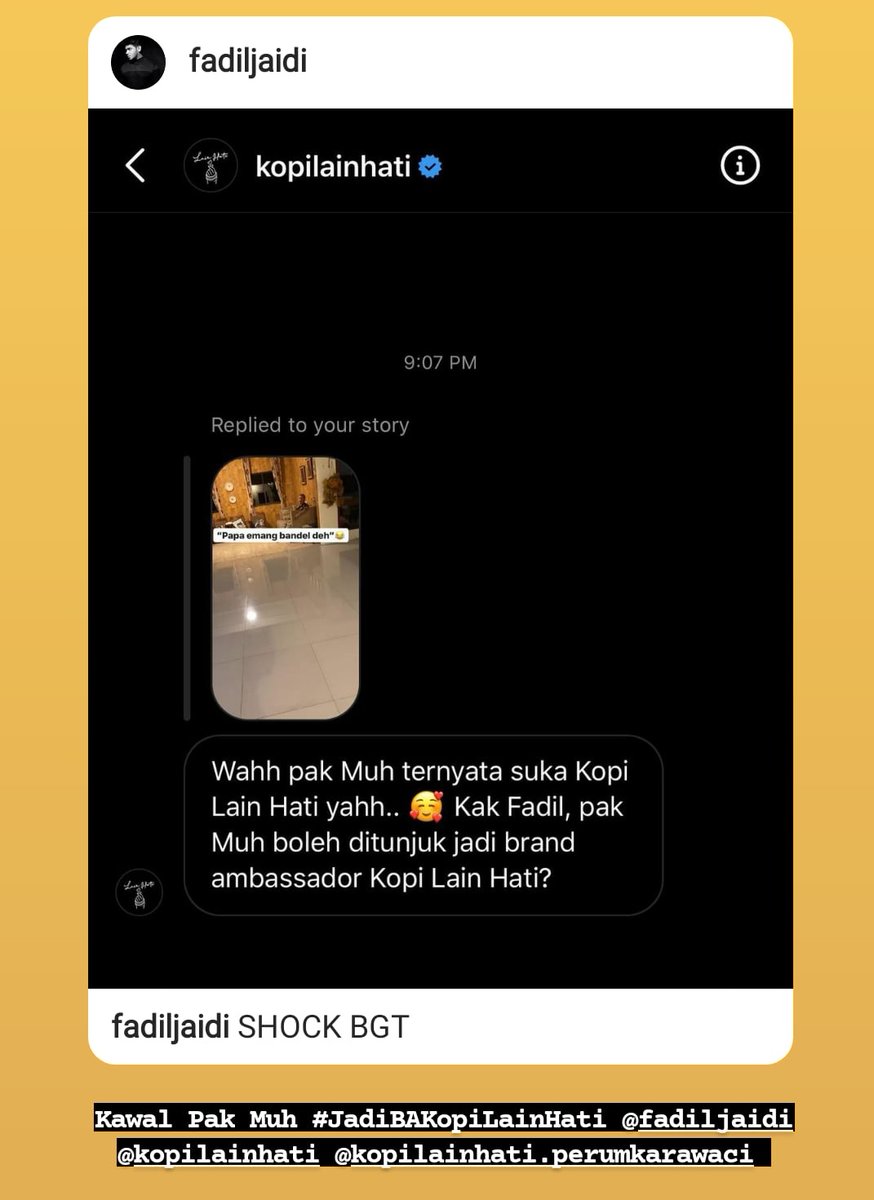 deo_cardi's tweet photo. Kawal #PakMuh #JadiBAkopilainhati #fadiljaidi @kopilainhati #kopilainhati @fadiljaidi https://t.co/qCDwaP89bA