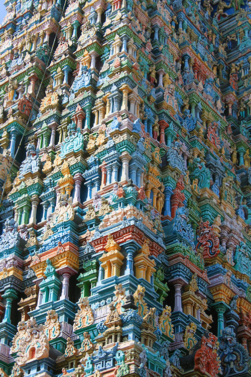 20.  The fractal geometry of Indian temples: Virupaksha Temple, Dilwara Temples, Kandariya temple and Sri Meenakshi Amman Temple  https://www.dataisnature.com/?p=2138 