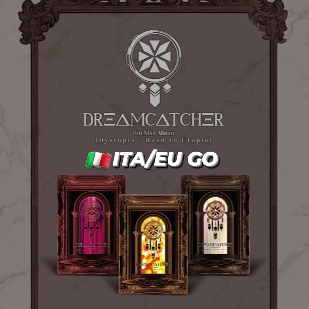 retroobin's tweet photo. 🇮🇹ITA/EU GO (Group Order) #Dreamcatcher #Road_to_Utopia
💶 NORMAL A,R,K €19,50 (con poster e preorder benefit)
🍭 scambio photocards possibile
💳 PayPal/Postepay
📦 s.s. Kr-It INCLUSA, It-It da aggiungere
🚫 Deadline 24 Gennaio
✔ dm per info e prenotare #dreamcatchergo https://t.co/9xNlcoie2I