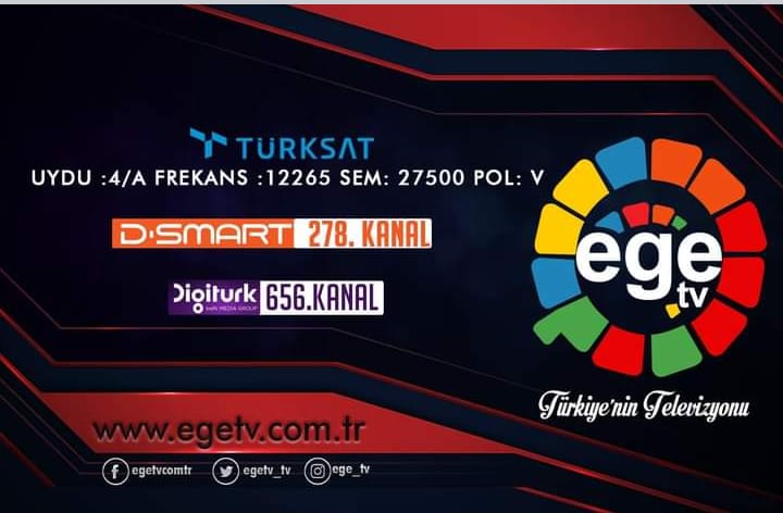 🎥 ANA #HABER BÜLTENİ BAŞLADI.
🌐 YAYIN PLATFORMLARI:
📡#Türksat4A, #D_Smart 278.Kanal, #Digitürk 656.Kanal
👉 https://t.co/7ORILaC6tS
👉 https://t.co/nJzjhAcxTD
👉 https://t.co/iAcMfQXJDw
👉 https://t.co/uRB0D43Ov8
📡#Türkiye'nin televizyonu #Egetv https://t.co/Q9kMpxTTOM