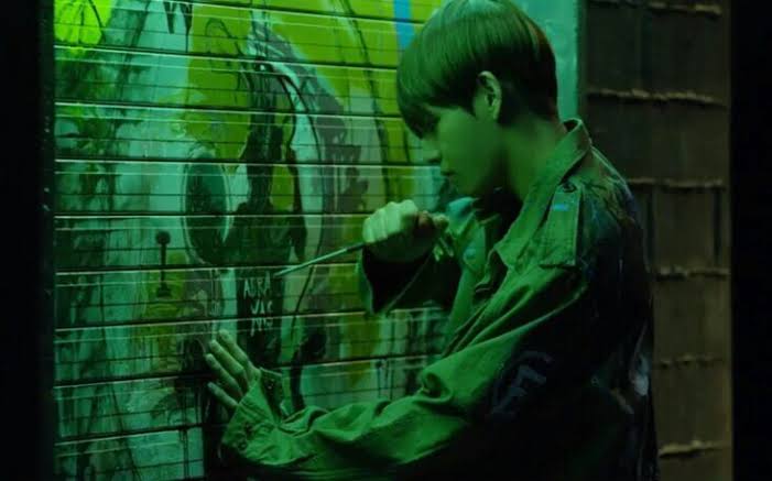 the way he just took off his jacket is ...