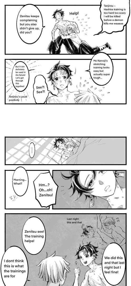 Pala 善炭漫画 英語です Zentan Comic On Hashira Training