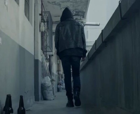 the way he just took off his jacket is ...