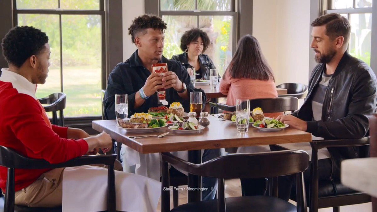 Our QB lives at the stadium. Their QB has a ketchup problem ... just saying. 

#WeWantMore