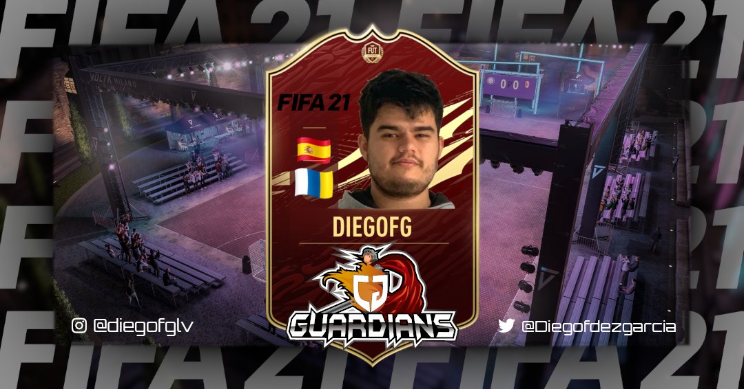 Guardians_EC's tweet photo. 📢 Nuestro ⚔️Guardian🛡 @DiegoFdezGarcia, participará en el torneo #DinoCup3 de #Fifa21 de @LigaCanaria.

⚽️ Let's go 💪🏻

📆 Lunes, 18 de enero
🕗 20:00

#westand https://t.co/kgfJFR9SFR