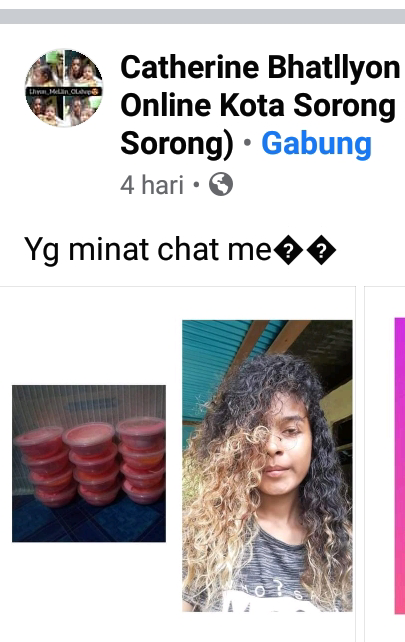MaceSweeg's tweet photo. Yang mau pesan minyak linta hubungi ade perem ini. 
De nma fb sama de px no.  WA itu.. 
Nnti tawar dia lagii  satu  mlm  500  sja.. 
Ayooo  buaruan ini  perem kota  sorong.. https://t.co/lwc3kNJFKQ