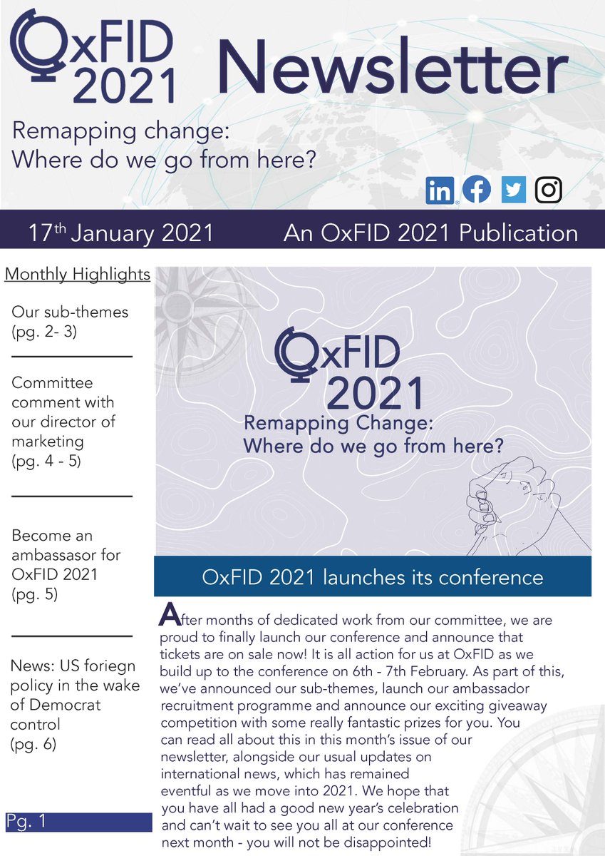 OxFID 2021 are proud to release our latest newsletter, with all the details for our upcoming conference! 

Check it out now by accessing our newsletter folder:

drive.google.com/drive/folders/…