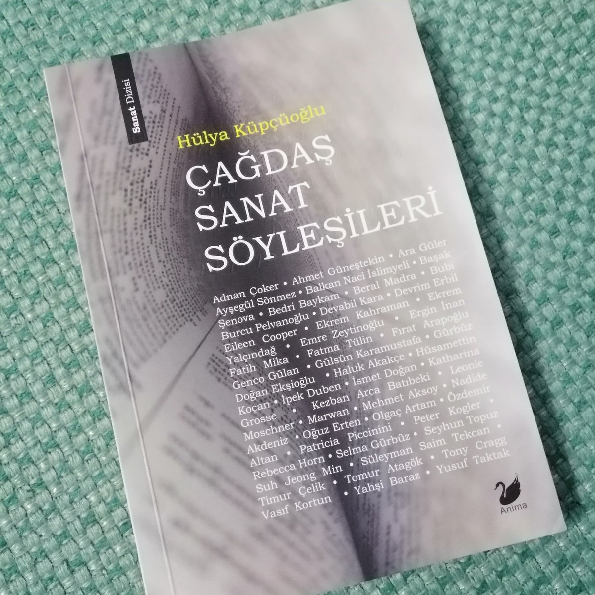 Sanat yazarı arkadaşımız Hülya'nın kitabı 2021.3. Çağdaş Sanat Söyleşileri, Hülya Küpçüoğlu, Anima Yayınları, 2019: İstanbul #sanat #art #arte #kunst #sanattarihi #hülyaküpçüoğlu #çağdaşsanatsöyleşileri #röportaj #söyleşi #interview #animayayınları #sanatkitabı #denizinokudukları