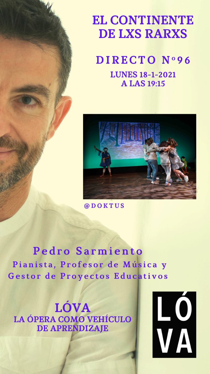 proyectolova's tweet photo. Mañana en Instagram, @_antoniodomingo hablará de LÓVA y sus constelaciones con @doktus en El Continente de lxs Rarxs https://t.co/AMs0U8e1cZ