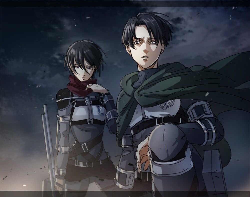 MoutonDpousiere's tweet photo. C’EST LES ACKERMANN #mikasa #Levai #SNKDeclarationOfWar https://t.co/klYxg9iu3H