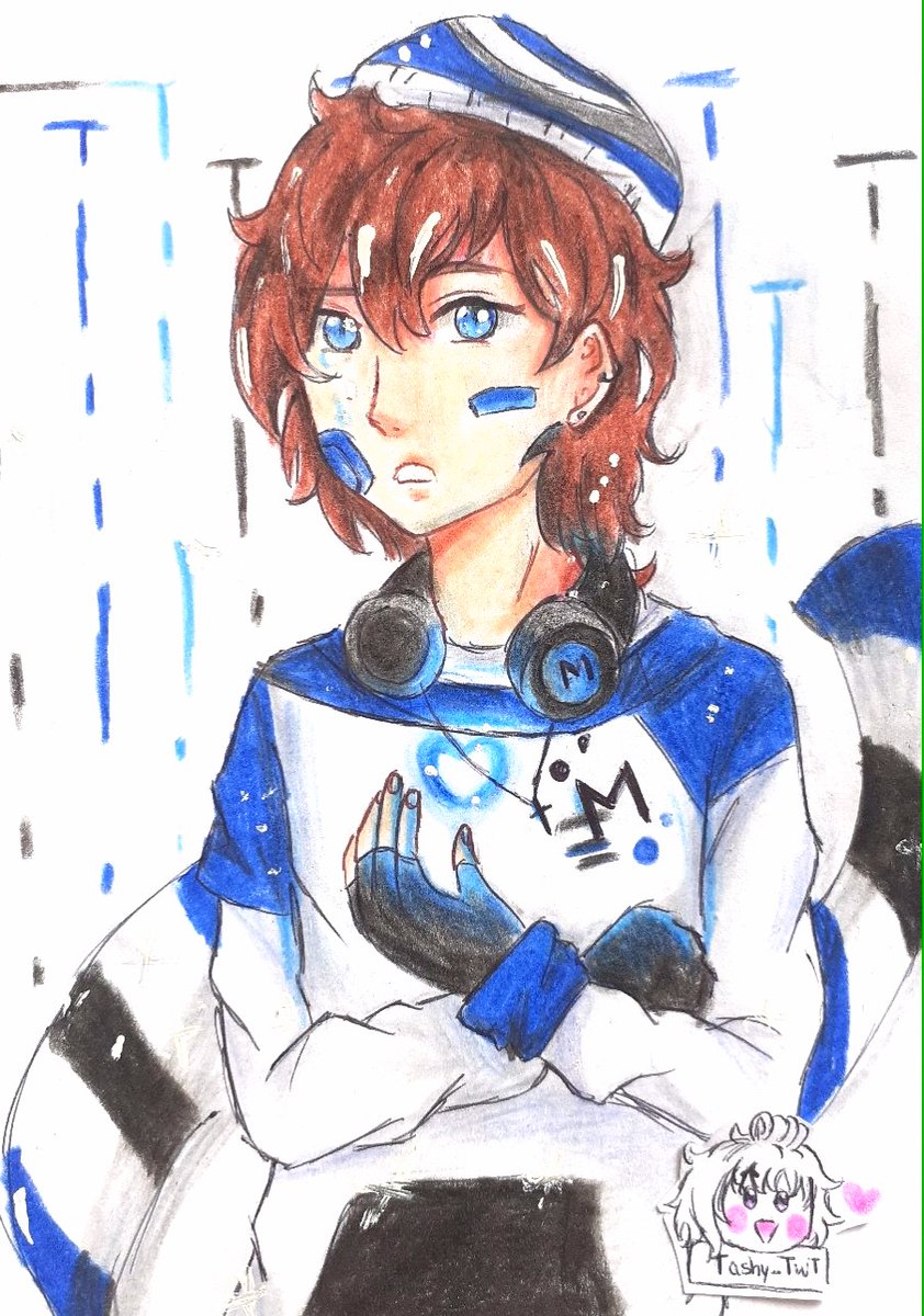 Tashy_TwT's tweet photo. Mi especialidad es llegar tarde :v
Aqui un Muzi sad TwT
De la bba @S0yFlan__uu ❤💙👌
Obviamente el original esta mejor :"3
#drawing #draw 
#drawings #traditionalart #art #ilustration #DtiysMuzisad https://t.co/cxDa5GRu82