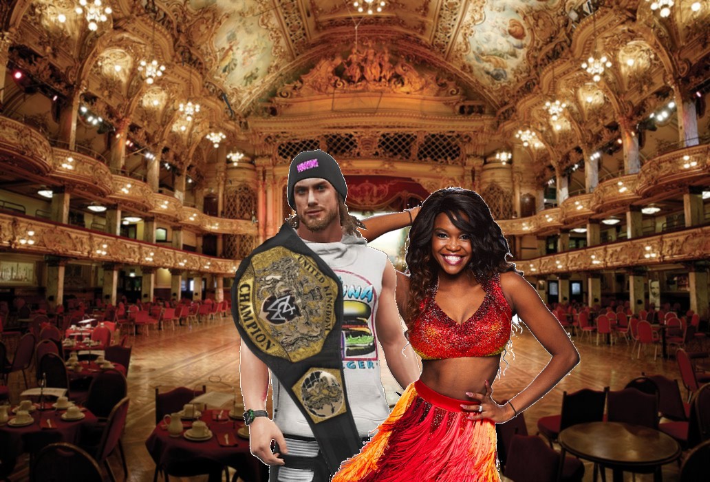 DayOneDude's tweet photo. Found this pic from my recent tour with the #NCW UK Championship.
To get ready for the match with @BobbyDa45843664, I took Big Shiny for a spin round the Blackpool Tower Ballroom - with a superb partner!
#ChampionshipCharleston

@NeoXtremeGaming  #NCWUKChamp #NCWJapan #BigShiny https://t.co/uY3t0YRWAX