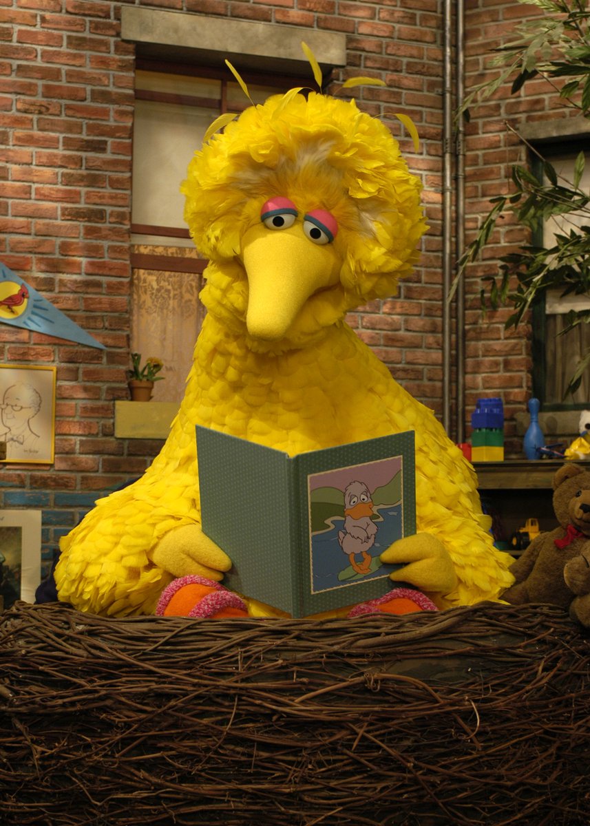 sesamestreet's tweet photo. There is nothing better than cuddling up at home with a good book. 💛 What are you reading today? https://t.co/oD6PPhyoDF