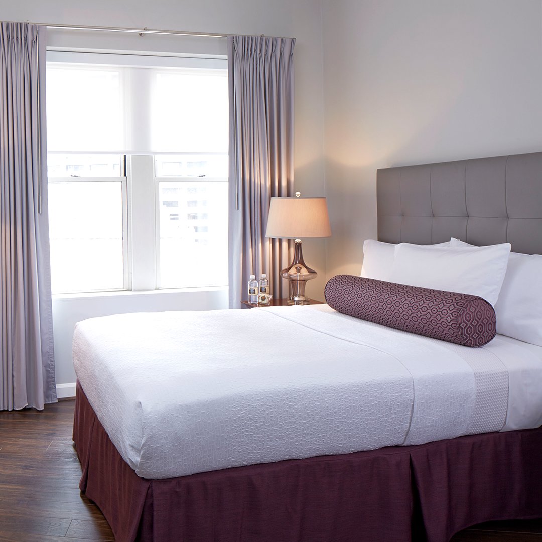 Better nights of sleep begin in our pristine and comfortable rooms. #VisitAtlanta #SoClean
