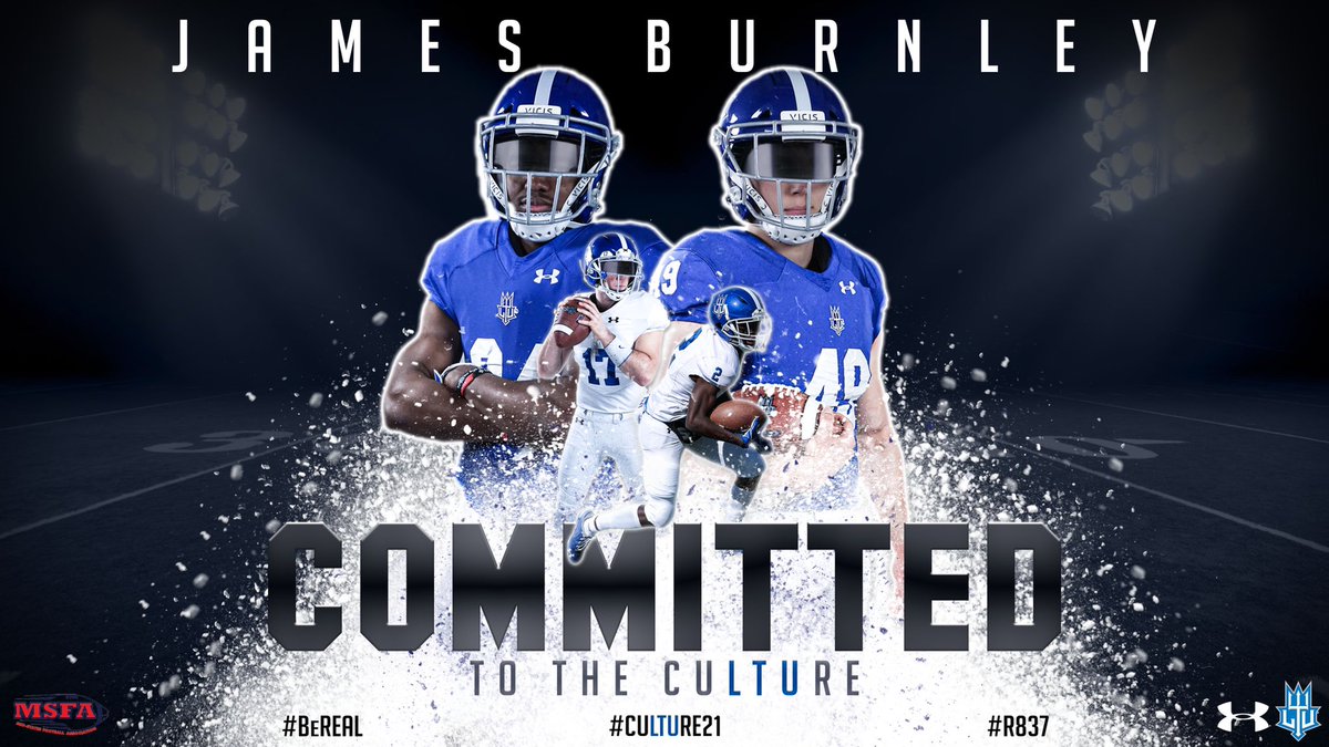 JamesBurnley6's tweet photo. After a great talk with @coachamitchell1 I am excited to announce that I am committed to Lawrence Tech.#gobluedevils https://t.co/Xo5XgyjmTM