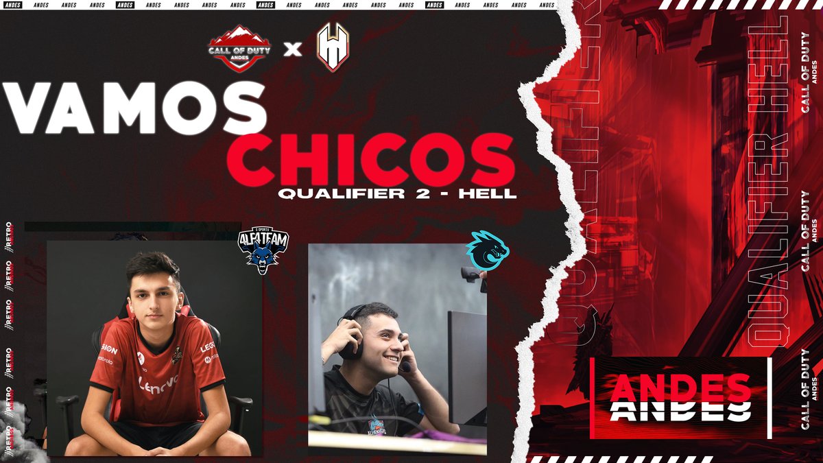 CODAndesGG's tweet photo. #VamosChicos - Qualifier 2 @h3lltournaments.

@AaronSukry y @TheLucho201 siguen en pie en este gran Qualifier realizado por @h3lltournaments. Ganen o pierdan para nosotros ustedes ya son los campeones!

¡Tienen todo nuestro apoyo!❤️

#PoderAndino https://t.co/WaLohauJA4