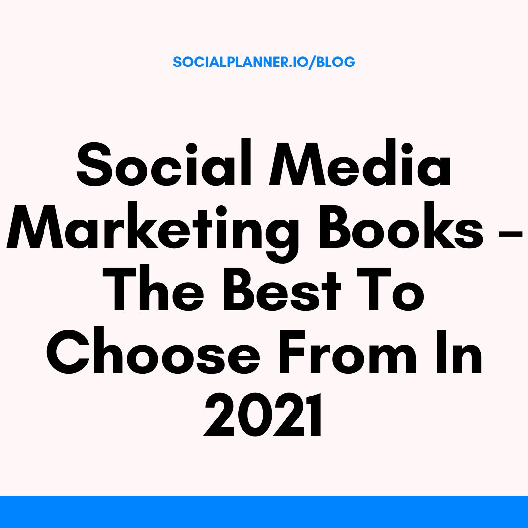 Book Picks for the Ultimate Social Media Marketing Library. Read our latest blog post.

Link is in our bio ☝️☝️☝️

#socialplanner #contentcreator #marketing #workfromhome #stategy #smallbusiness #digitalmarketing #contentmarketing #business #SMM #blogger #socialmediamarketing #SE