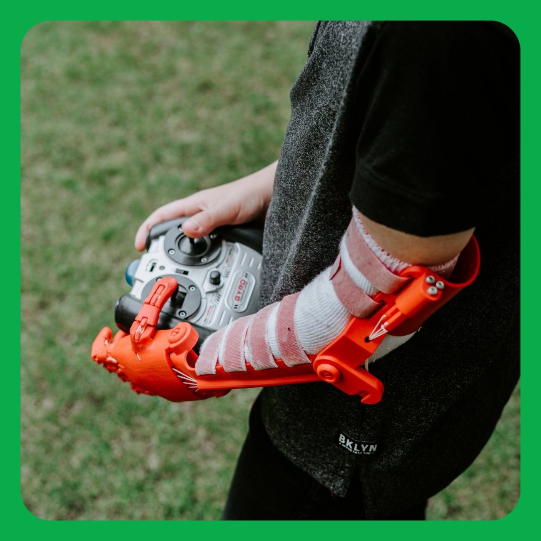 Did you know? We need three measurements to automatically generate print files for our arms. 
1️⃣ Hand Length 2️⃣ Forearm length  3️⃣Bicep circumference

#TeamUnlimbited