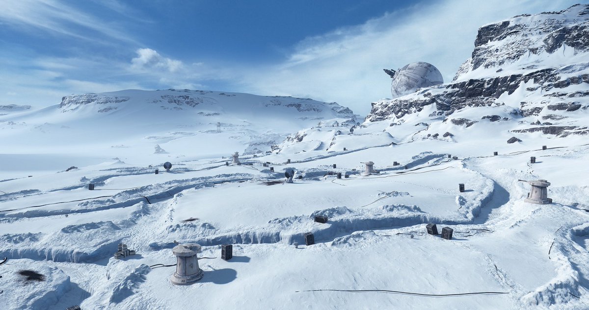 Our next Star War Experience at the 2nd park is Hoth. Much like the Starship Hotel, it can be built enclosed to truly feel like its winter, even in FL or CA. The shops and food will revolve around the winter theme. And rides?