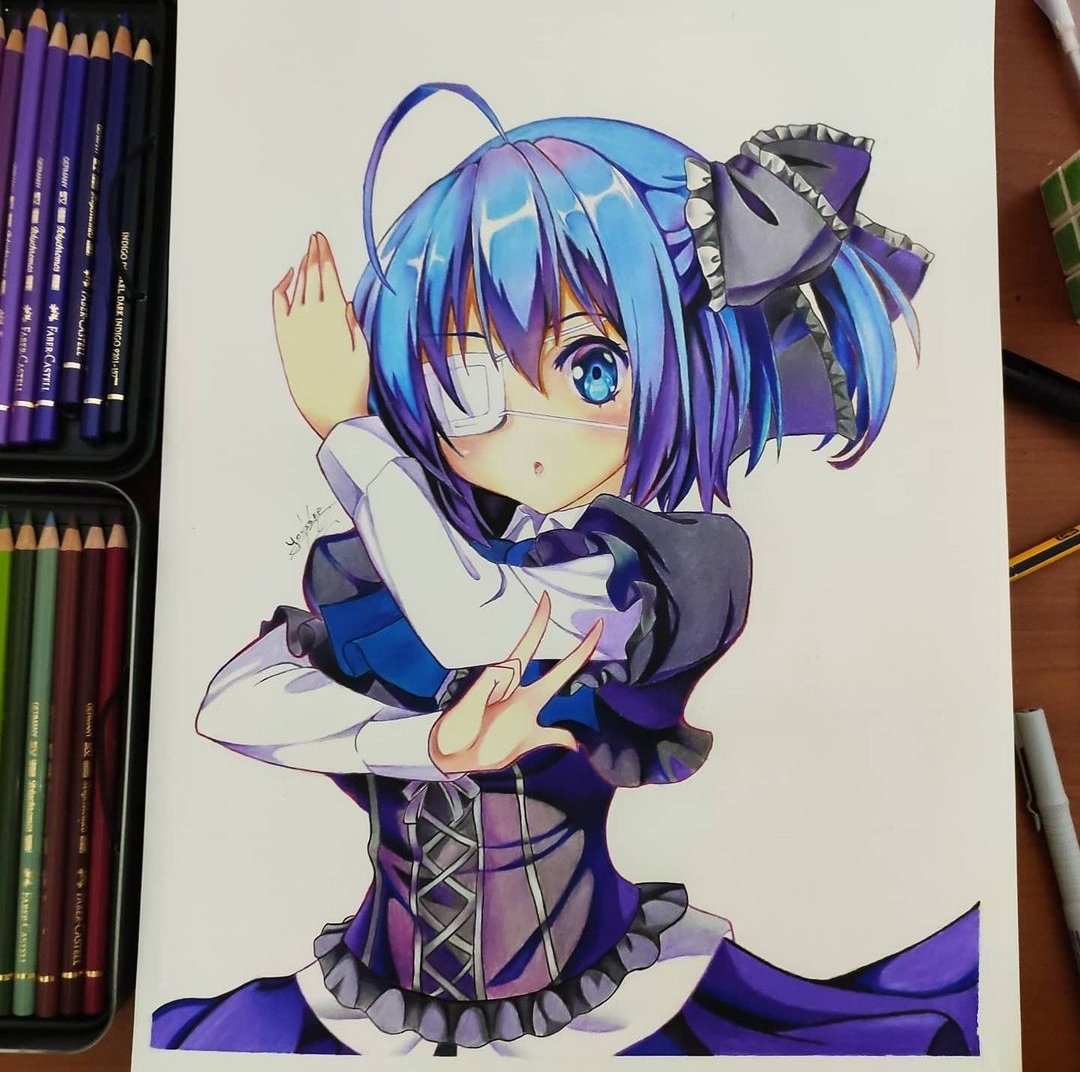 Youkun50384308's tweet photo. Rikka Drawing on a3 paper size
Hope you like it UwU
Follow me I just started posting my Drawings on twitter so show me some support plz :3
#rikka #anime #rikkatakanashi #chuunibyou #dekomori #animeedits #lovechunibyoandotherdelusions #yuuta #otaku #animegirl #kawaii #rikkaxyuuta https://t.co/LRhE8Fk6Tn