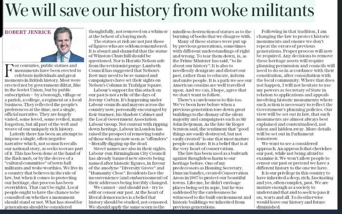 UK MP is worried that young people are focusing too much on the terrible crimes in Britain's past instead of the good. This is silly for many reasons. Millennials are not the first to critique British history. Try reading historians from Ireland or India in the past century.