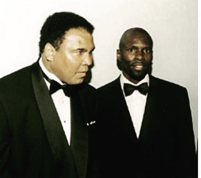 Muhammad Ali and assistant coach Darrell Armstrong  .

Happy Birthday Muhammad Ali! 