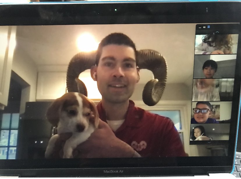 A visit from Mr. Toomey, a special read aloud, a few rams and a PUPPY! Who could ask for anything more from a K Ramily meeting? <a href="/MrsRosarioRHE/">Melissa R</a> <a href="/MrsHBannonRHE/">Heather B</a> <a href="/RikerHillRams/">Riker Hill Elementary School</a>
