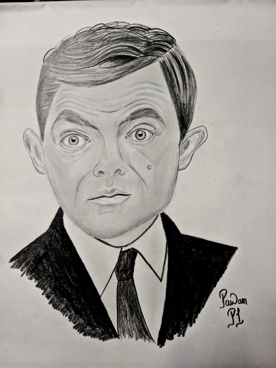 Rowan Atkinson Mr Bean YouTube Drawing PNG 512x512px Rowan Atkinson  Bean Cartoon Cheek Chin Download Free